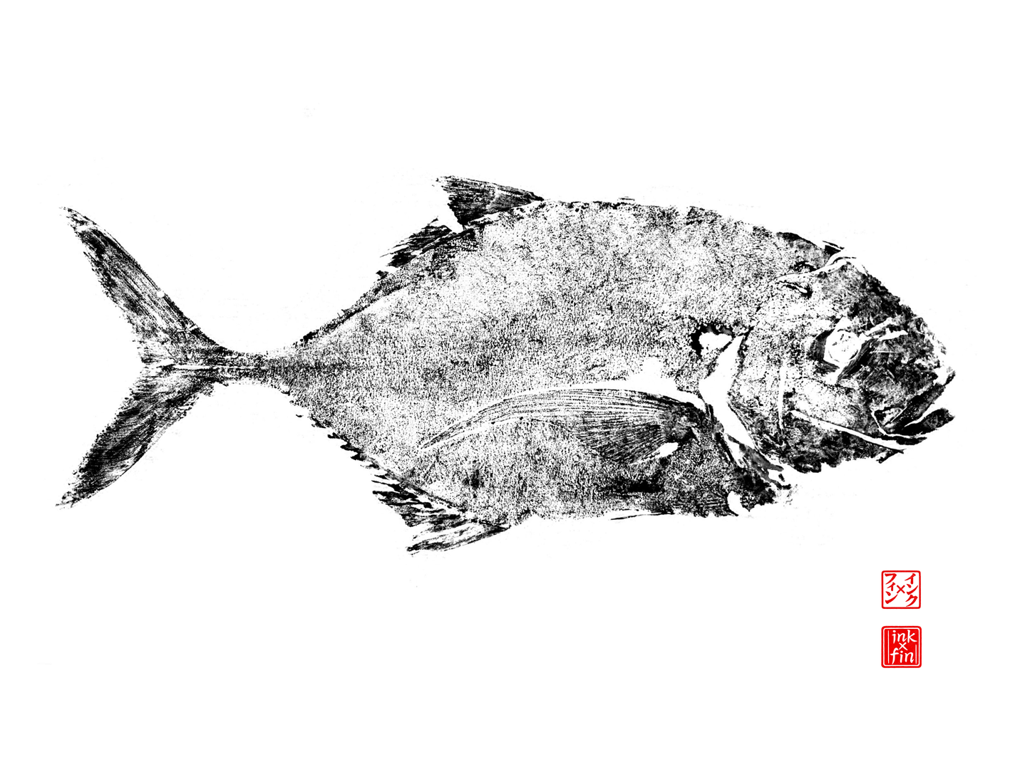 Golden Trevally Print