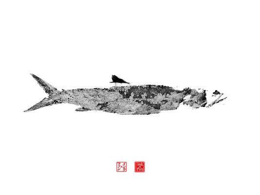 Machete Fish Print